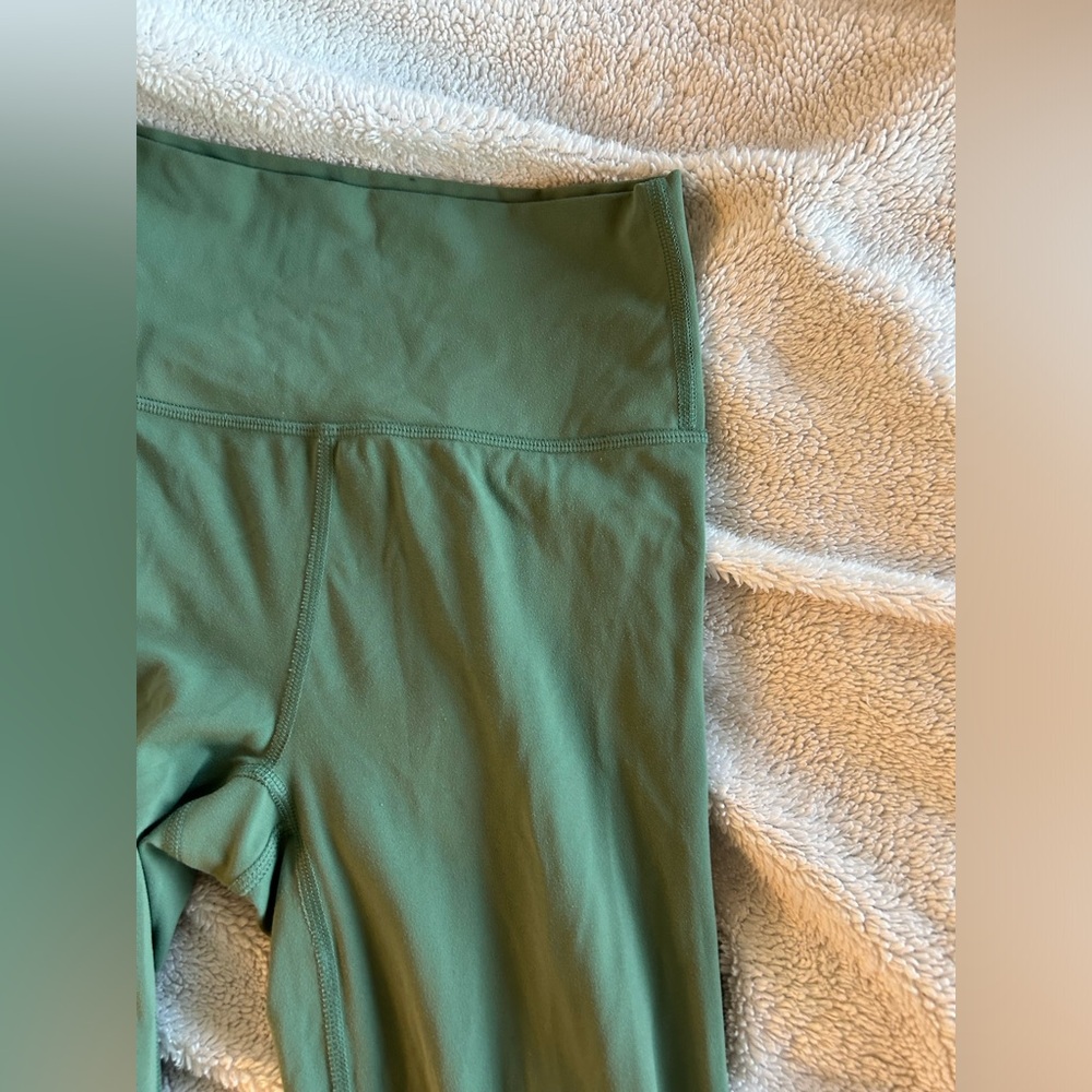 All in Motion - Green Wide Bottom Leggings - XS